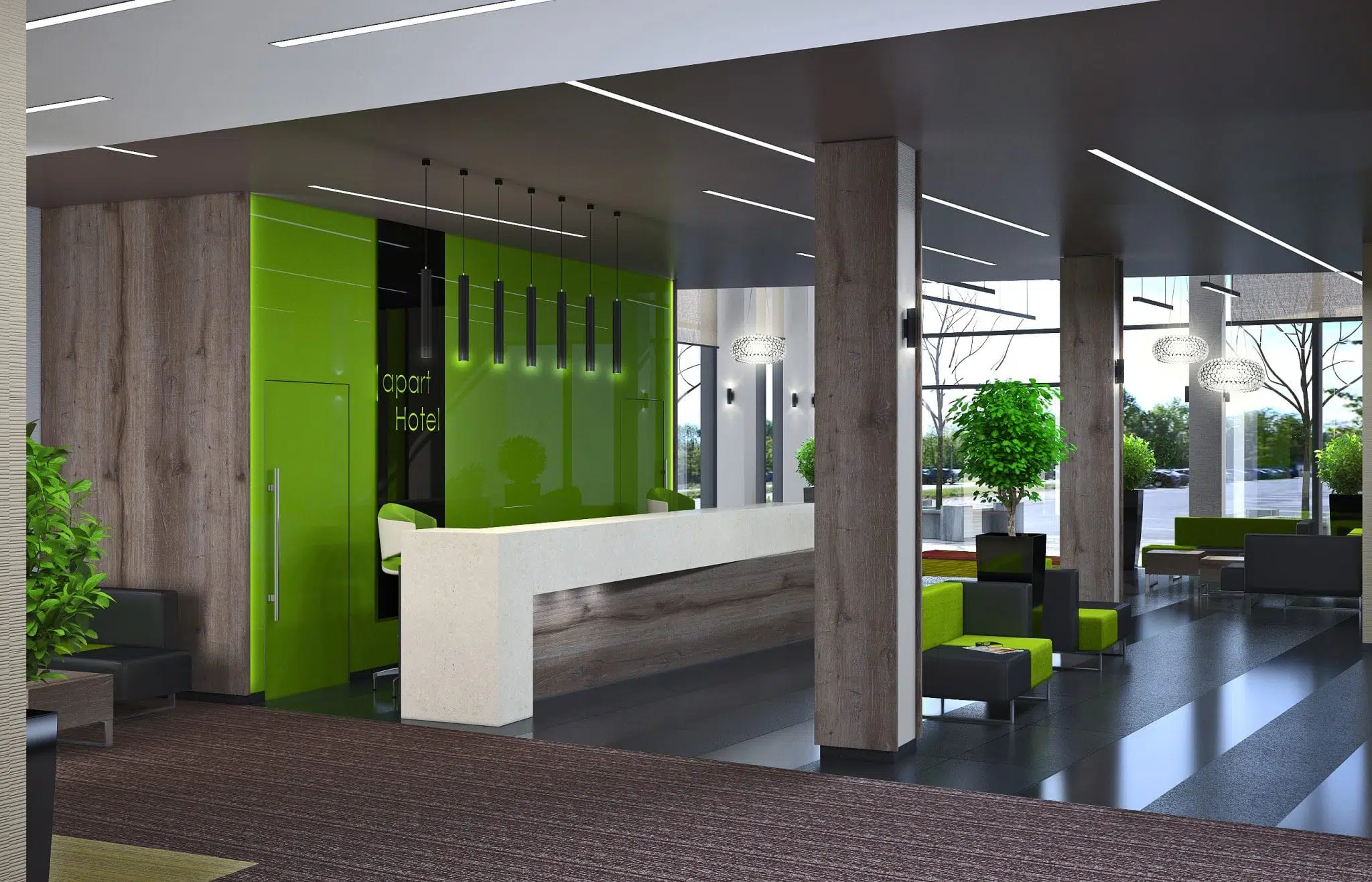 2.Recepcja Apart Hotel Rzeszow 1 scaled