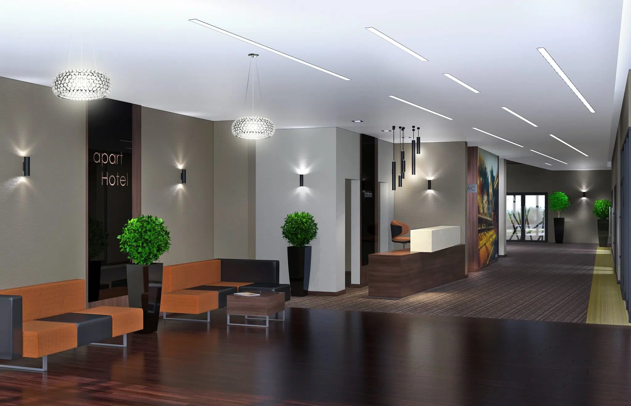 8.Ciag komunikacyjny Apart Hotel Rzeszow scaled