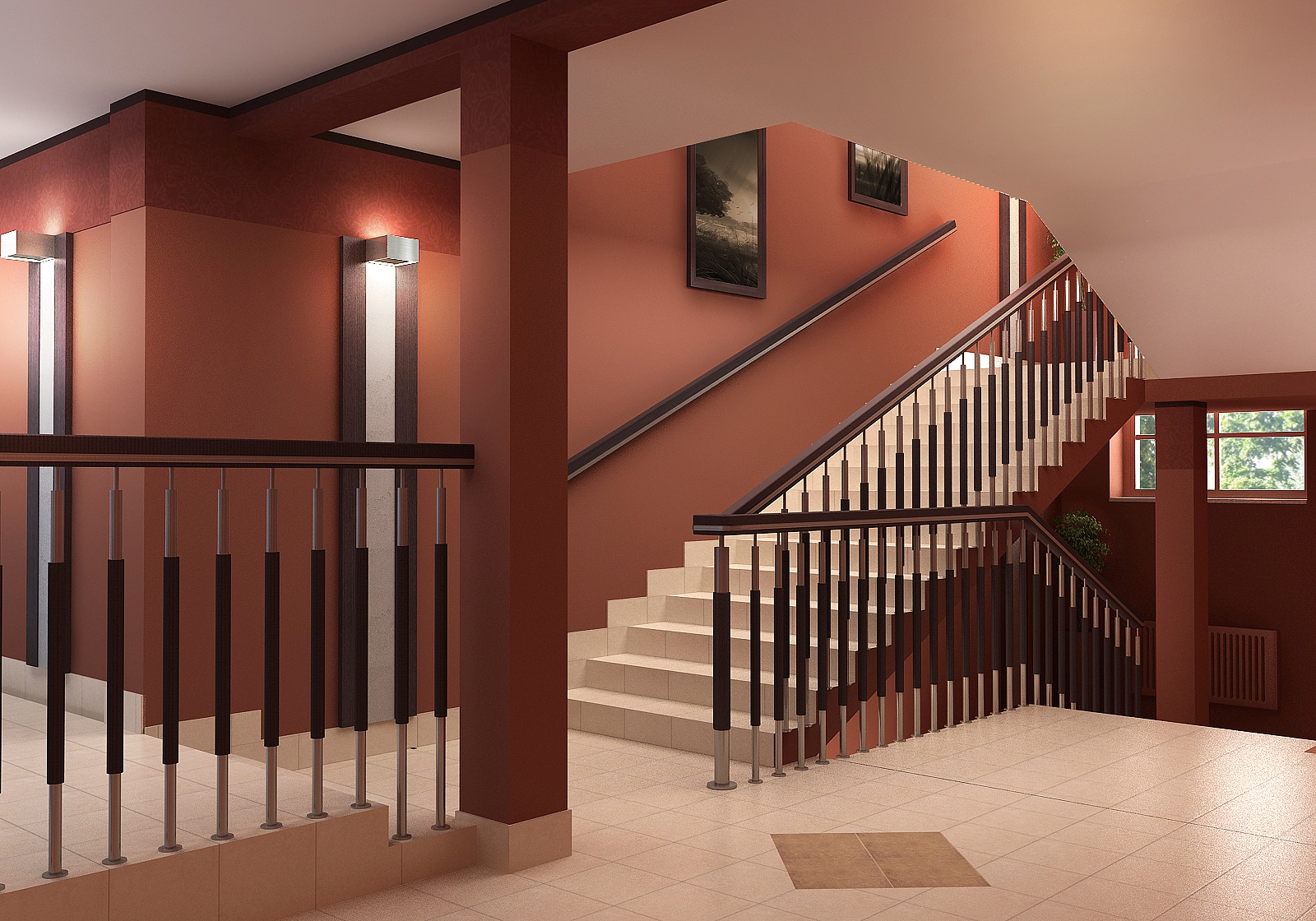 Klatka schodowa Stronie Slaskie